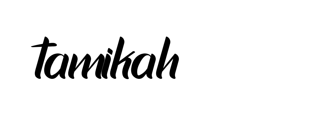 Signature of tamikah