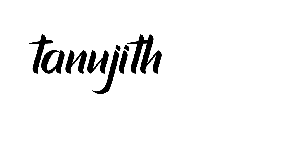 Signature of tanujith