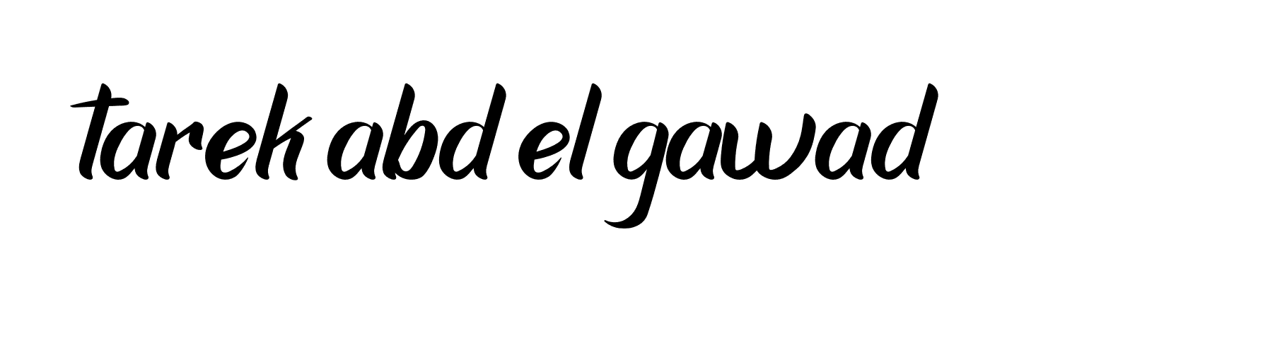 Signature of tarek-abd-el-gawad