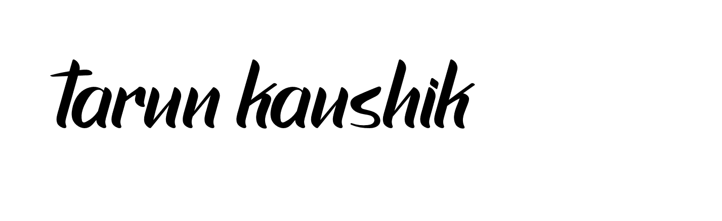 Signature of tarun-kaushik