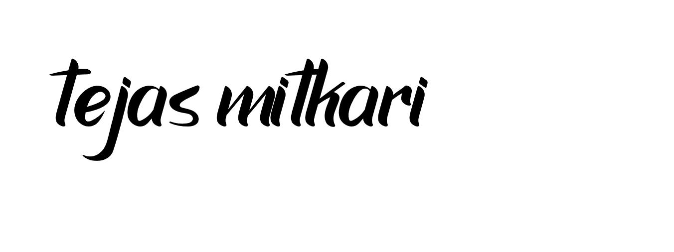 Signature of tejas-mitkari