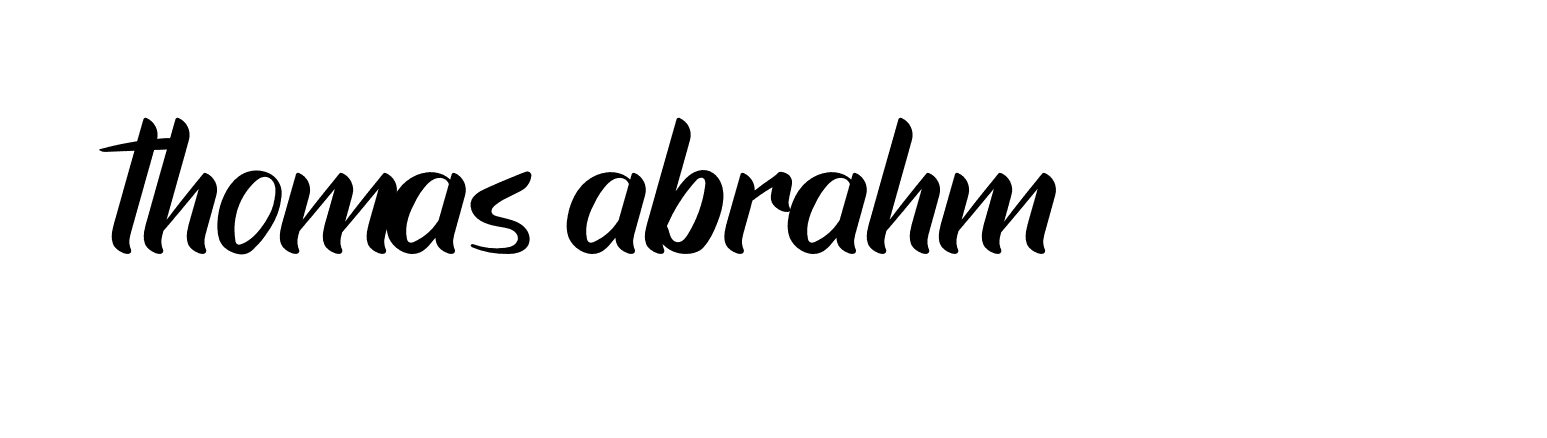 Signature of thomas-abrahm