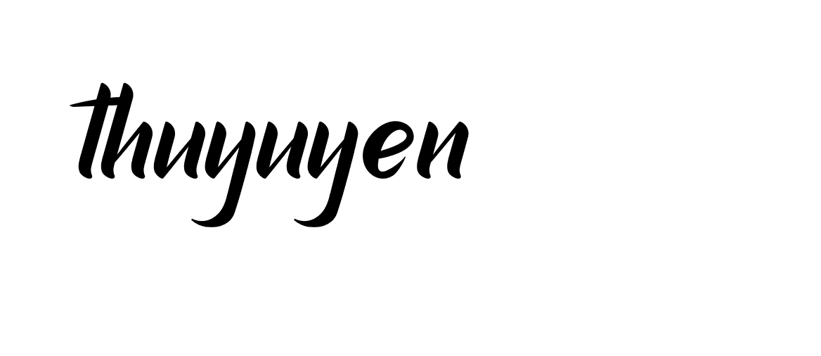 Signature of thuyuyen