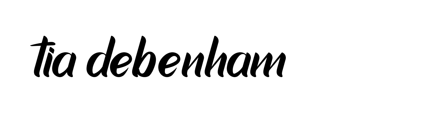 Signature of tia-debenham