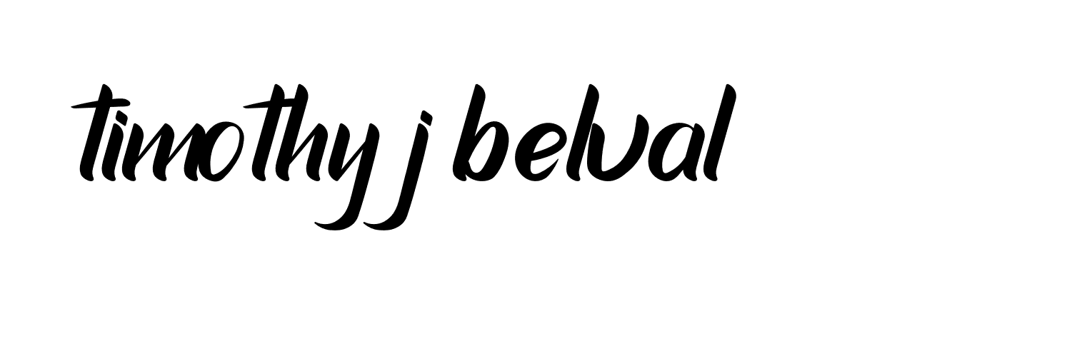 Signature of timothy-j-belval