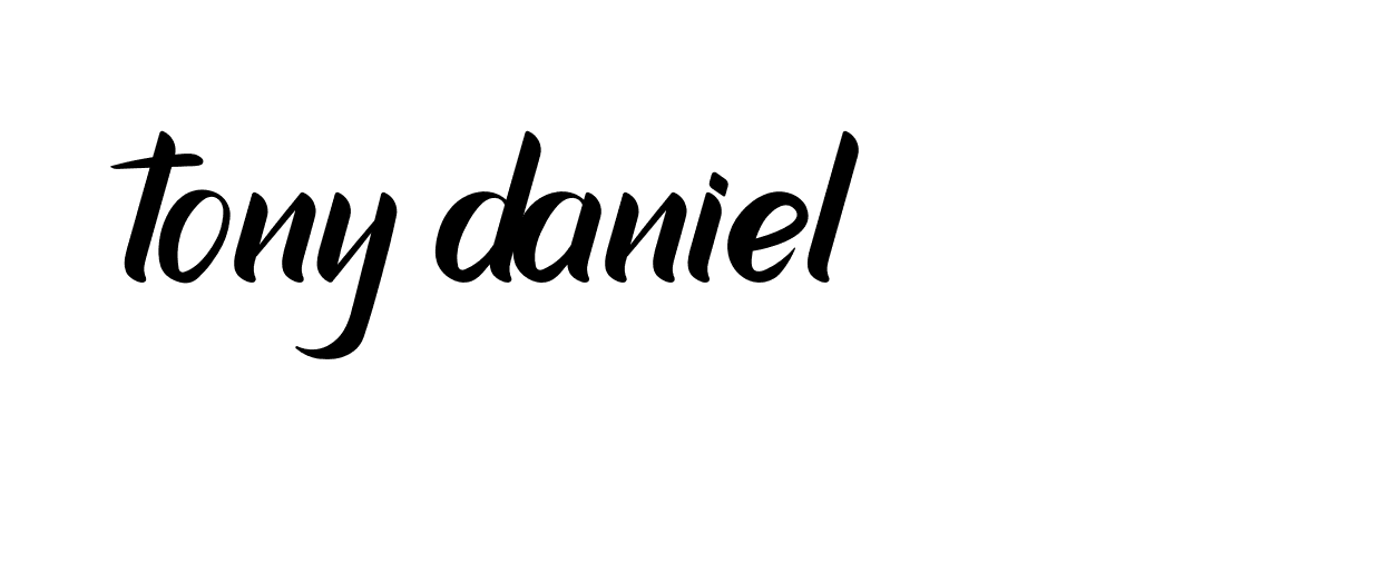 Signature of tony-daniel