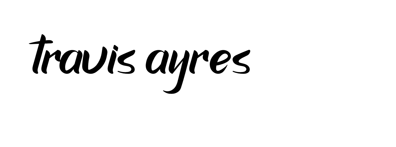 Signature of travis-ayres