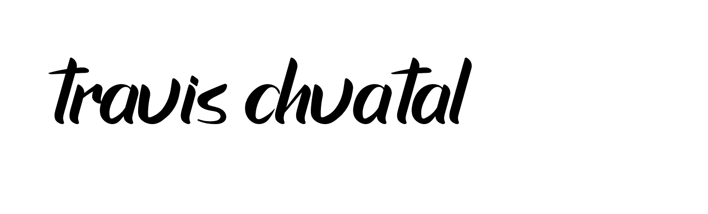 Signature of travis-chvatal