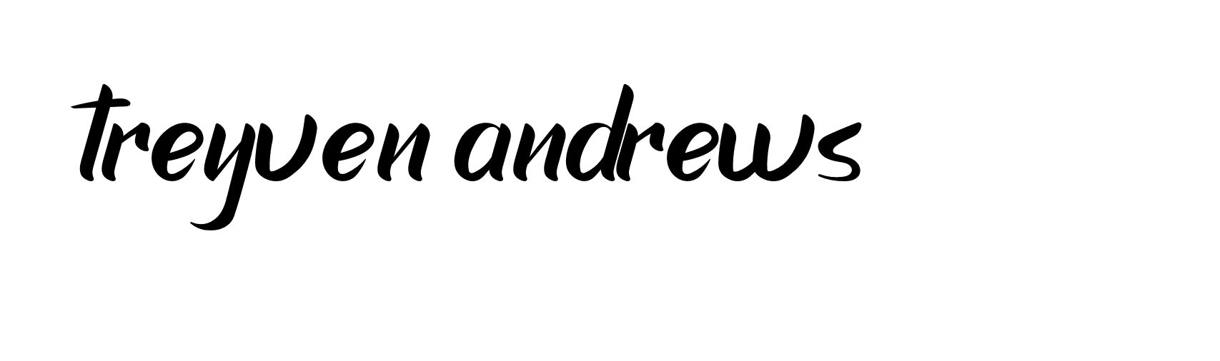 Signature of treyven-andrews