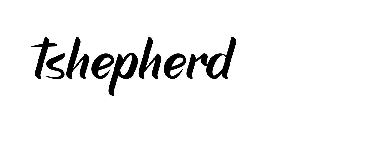 Signature of tshepherd