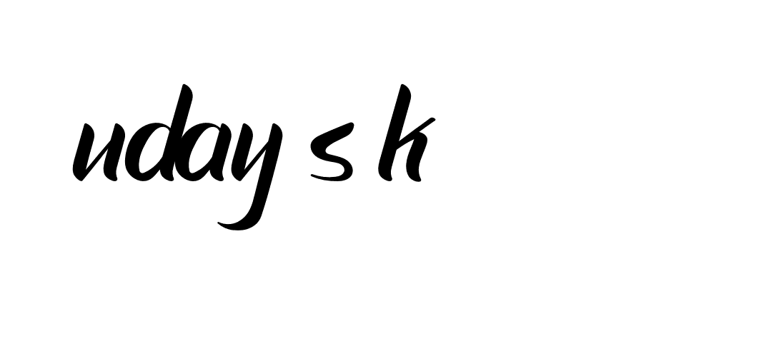 Signature of uday-s-k