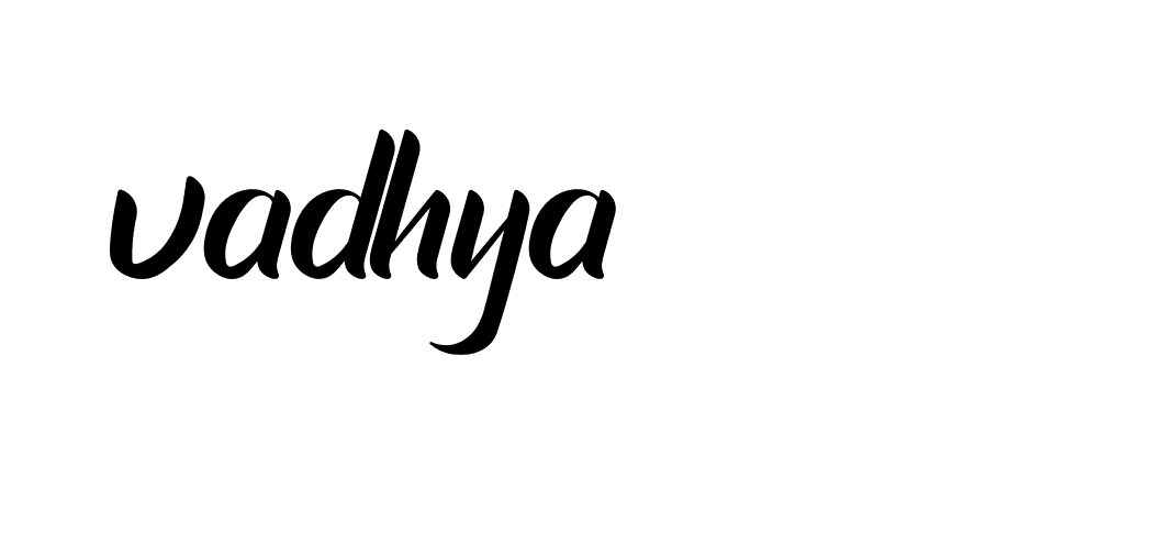 Signature of vadhya