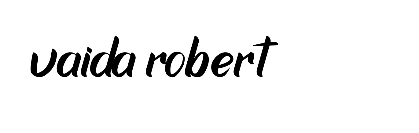 Signature of vaida-robert