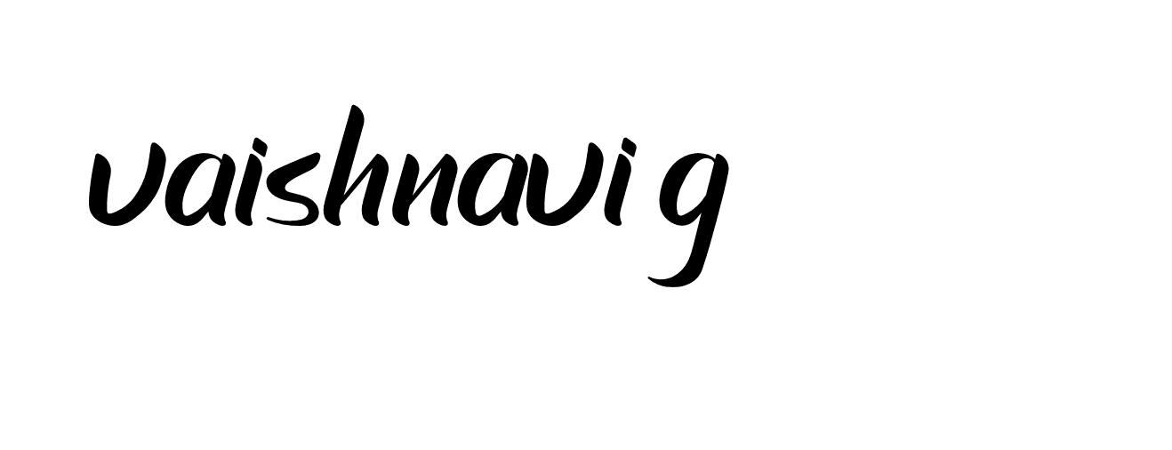 Signature of vaishnavi-g