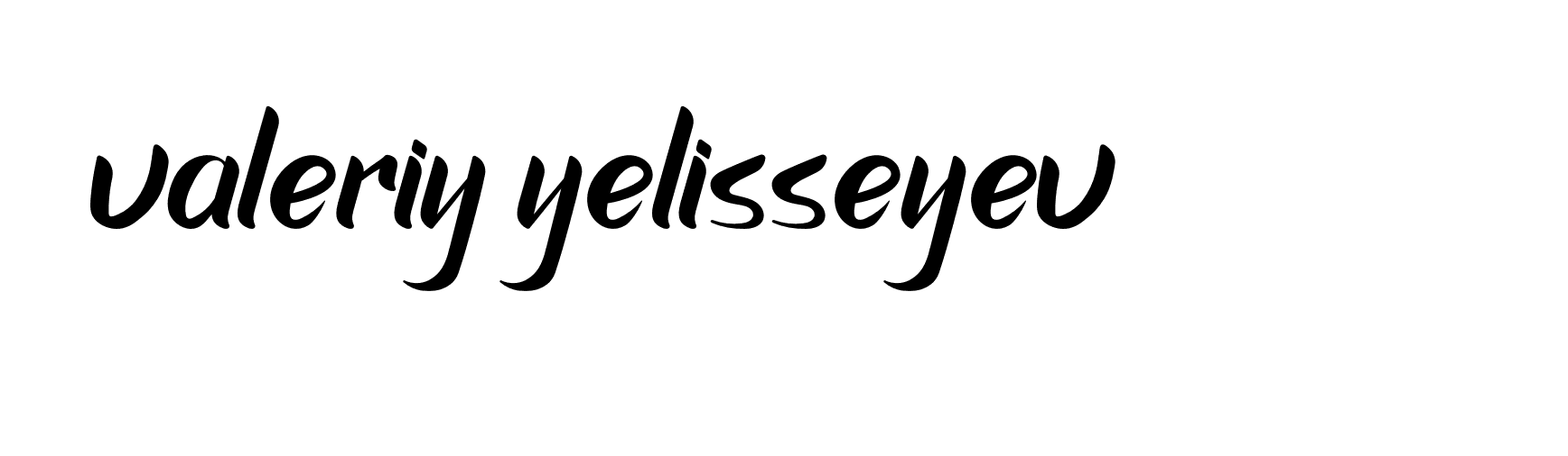 Signature of valeriy-yelisseyev