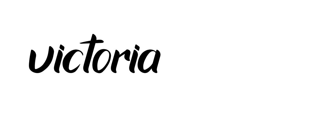 Signature of victoria-