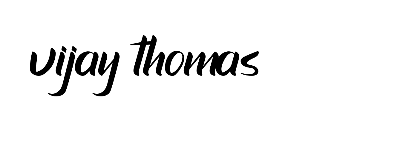 Signature of vijay-thomas