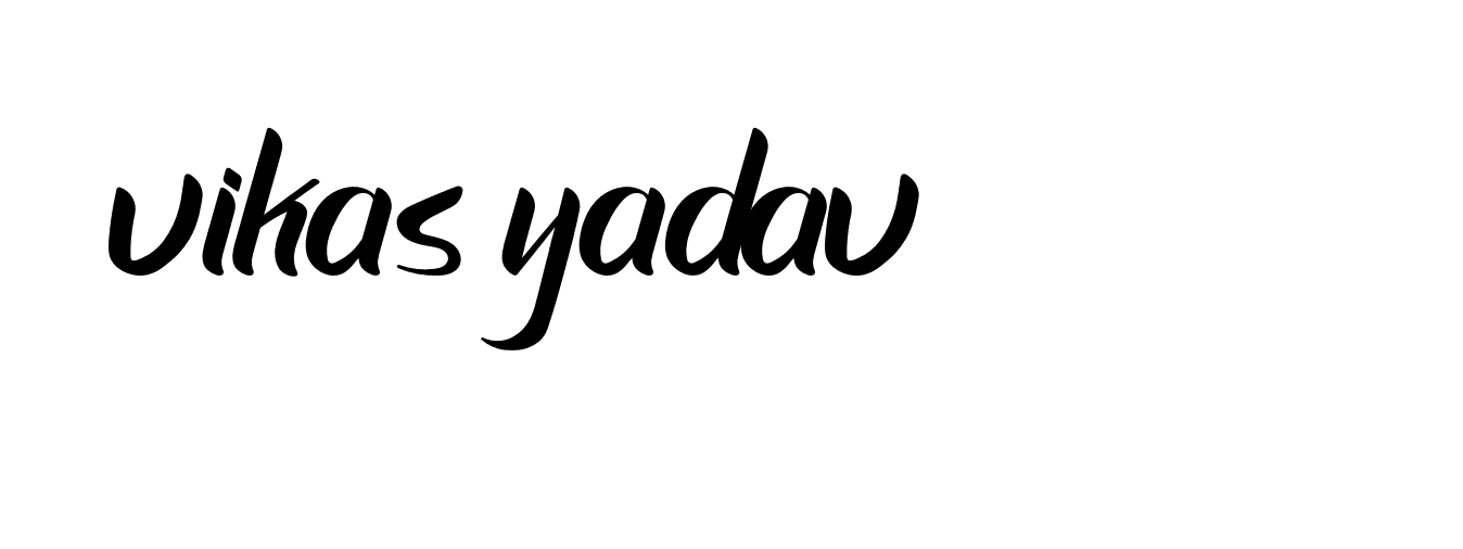 Signature of vikas-yadav