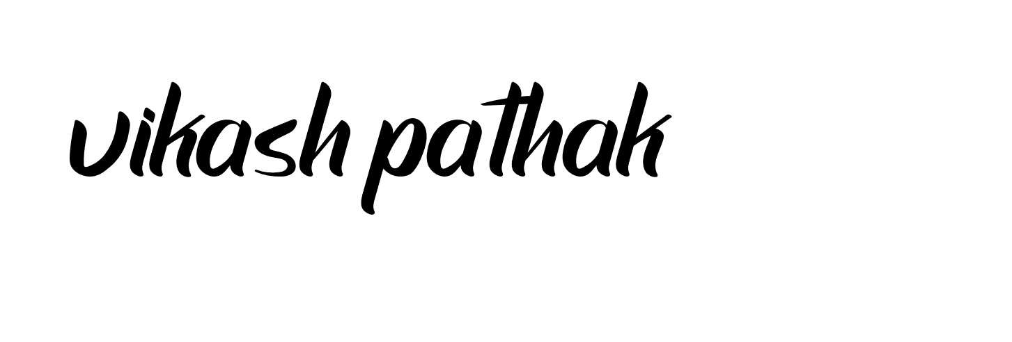 Signature of vikash-pathak