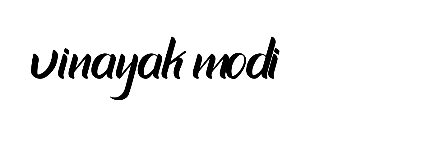 Signature of vinayak-modi-