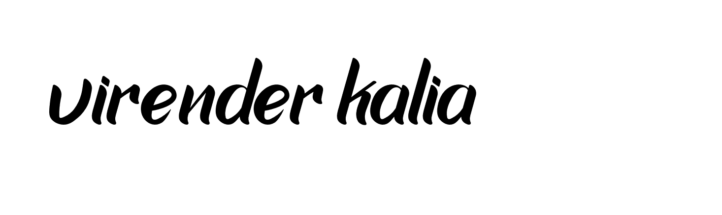 Signature of virender-kalia