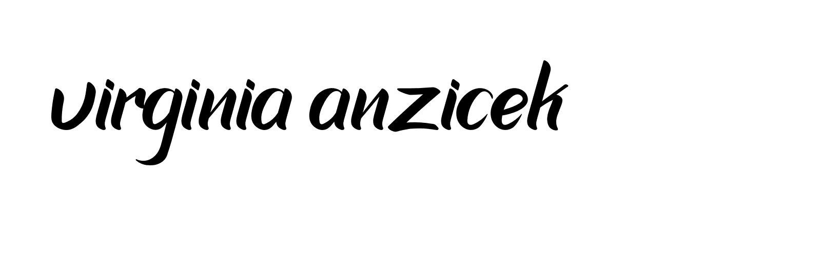 Signature of virginia-anzicek