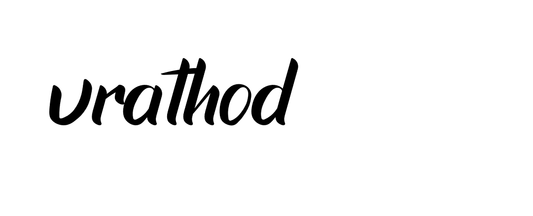 Signature of vrathod