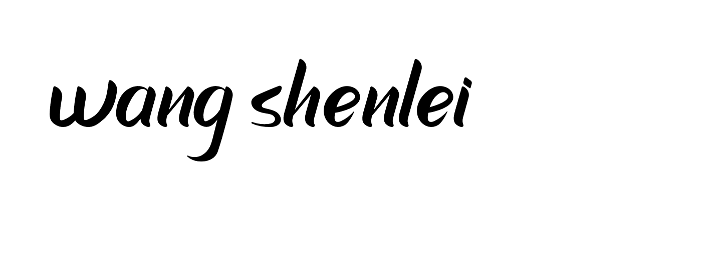 Signature of wang-shenlei