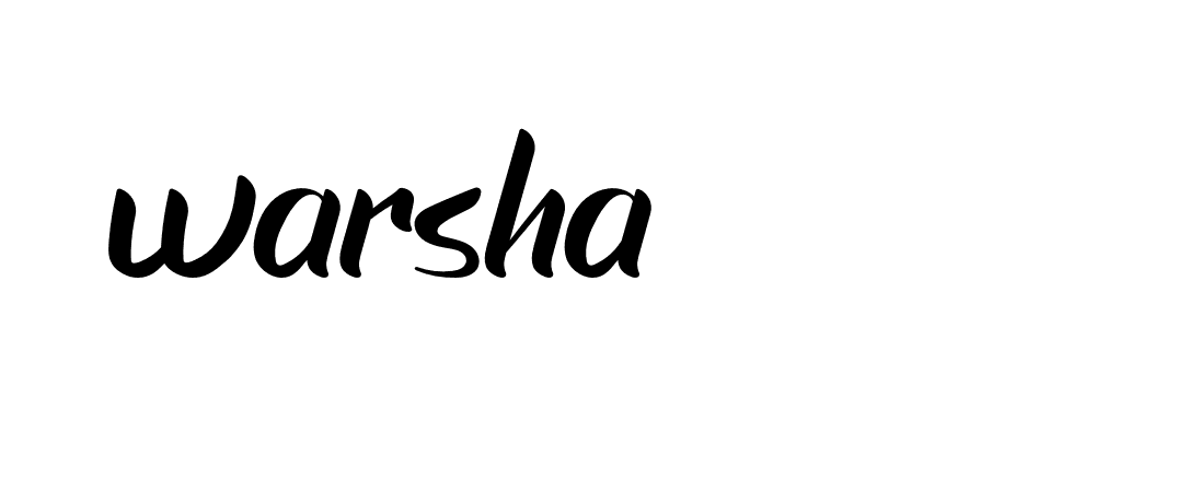 Signature of warsha