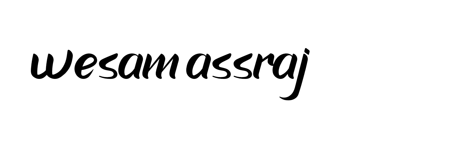 Signature of wesam-assraj