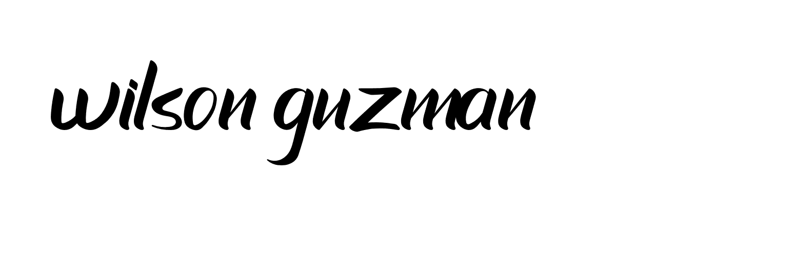 Signature of wilson-guzman