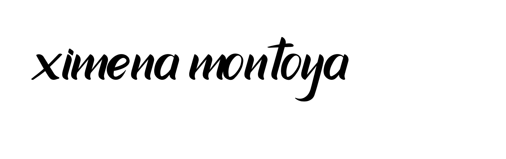 Signature of ximena-montoya