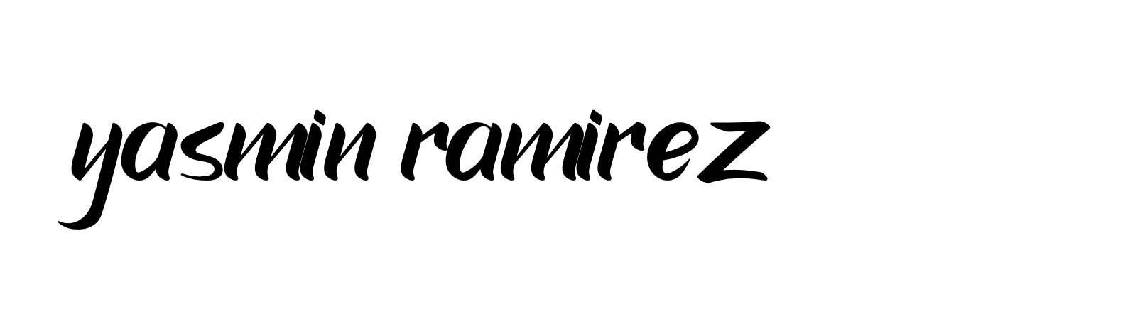 Signature of yasmin-ramirez