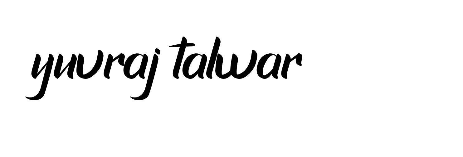 Signature of yuvraj-talwar