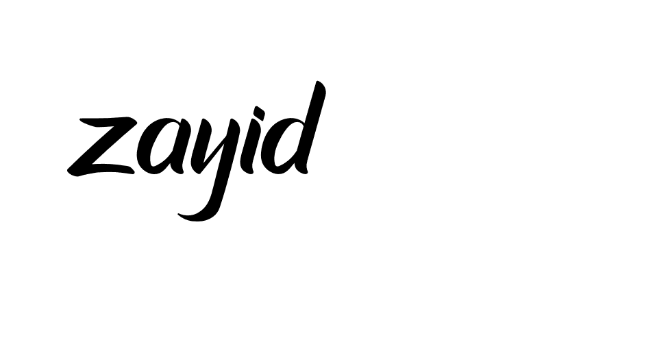 Signature of zayid