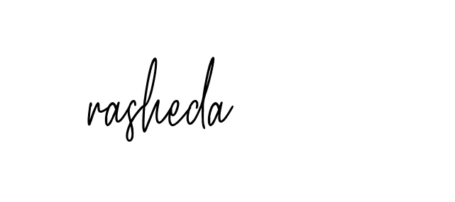 Signature of -rasheda