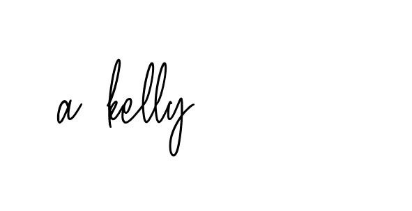 Signature of a-kelly