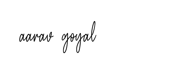 Signature of aarav-goyal