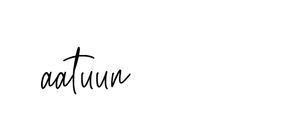 Signature of aatuun