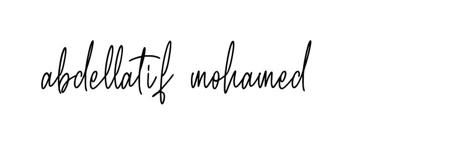 Signature of abdellatif-mohamed