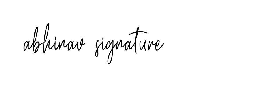 Signature of abhinav-signature