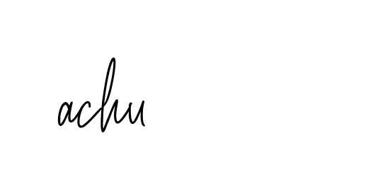 Signature of achu