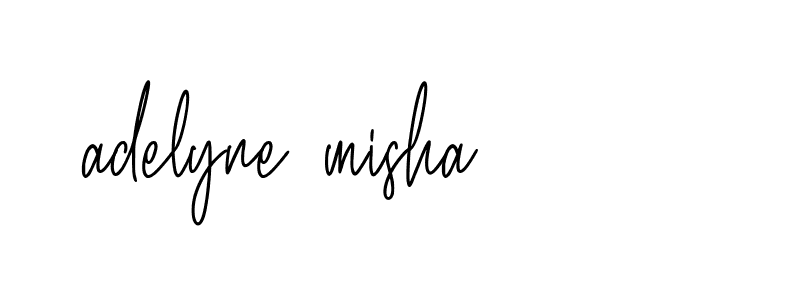 Signature of adelyne-misha