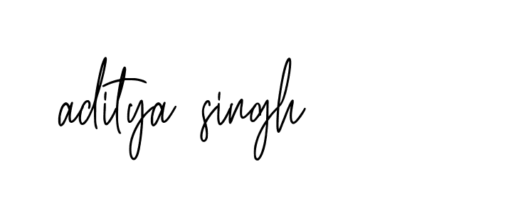 Signature of aditya-singh