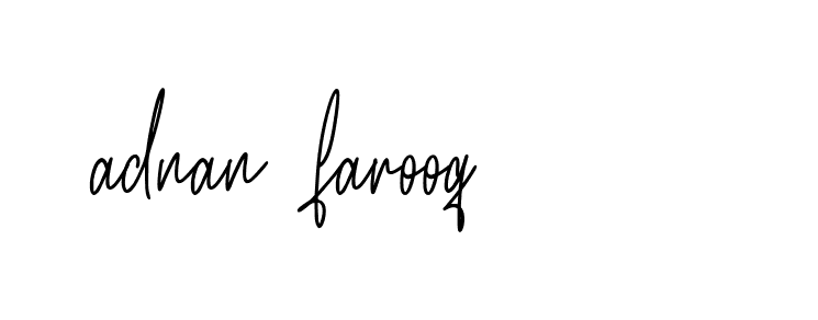 Signature of adnan-farooq