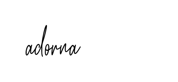 Signature of adorna