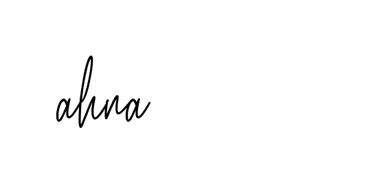 Signature of ahna-