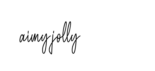 Signature of aimyjolly