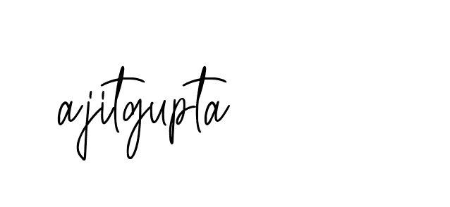 Signature of ajitgupta