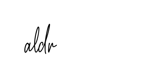 Signature of aldr